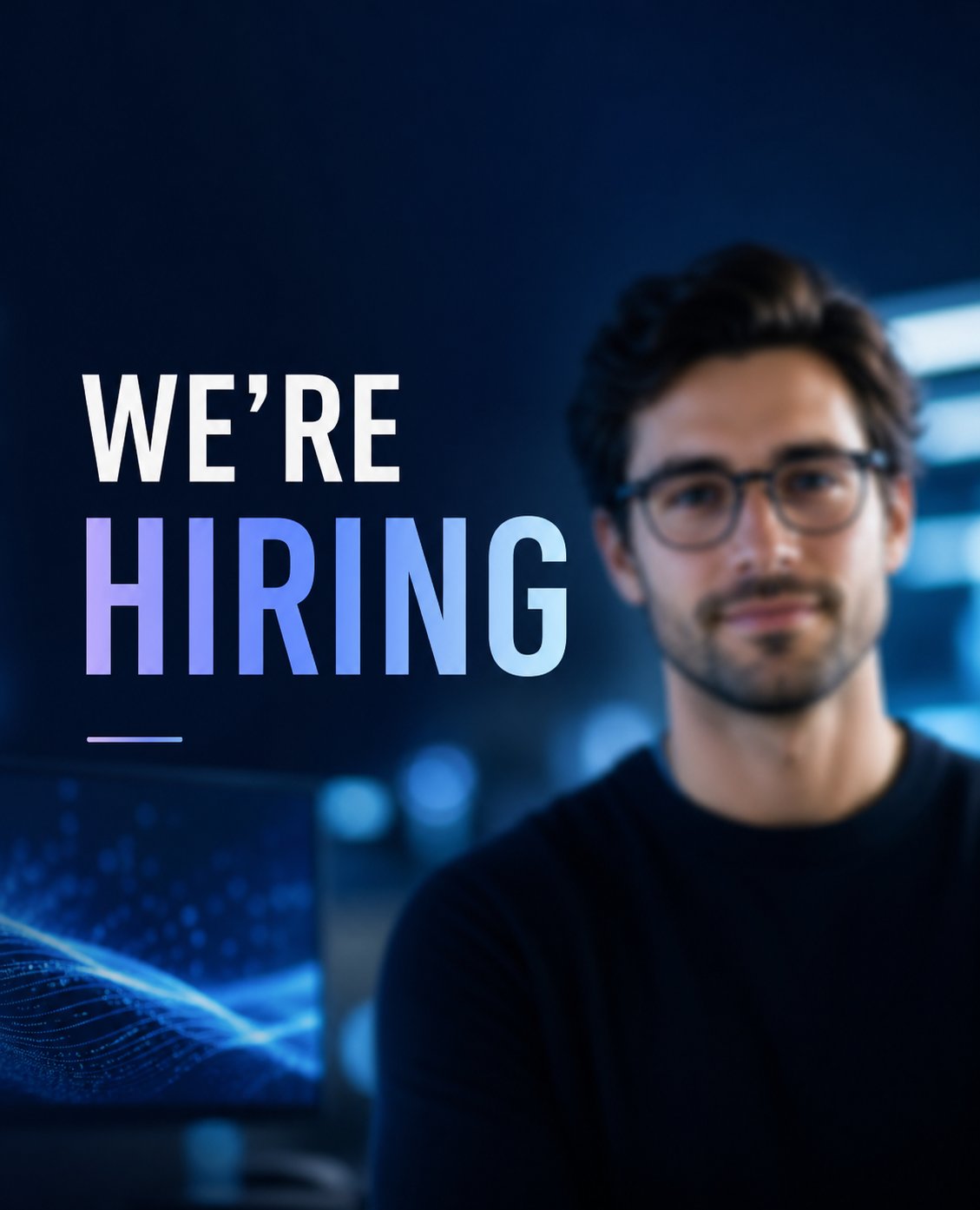 We’re hiring